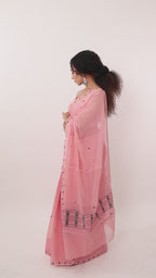 Everyday Saree – Pink