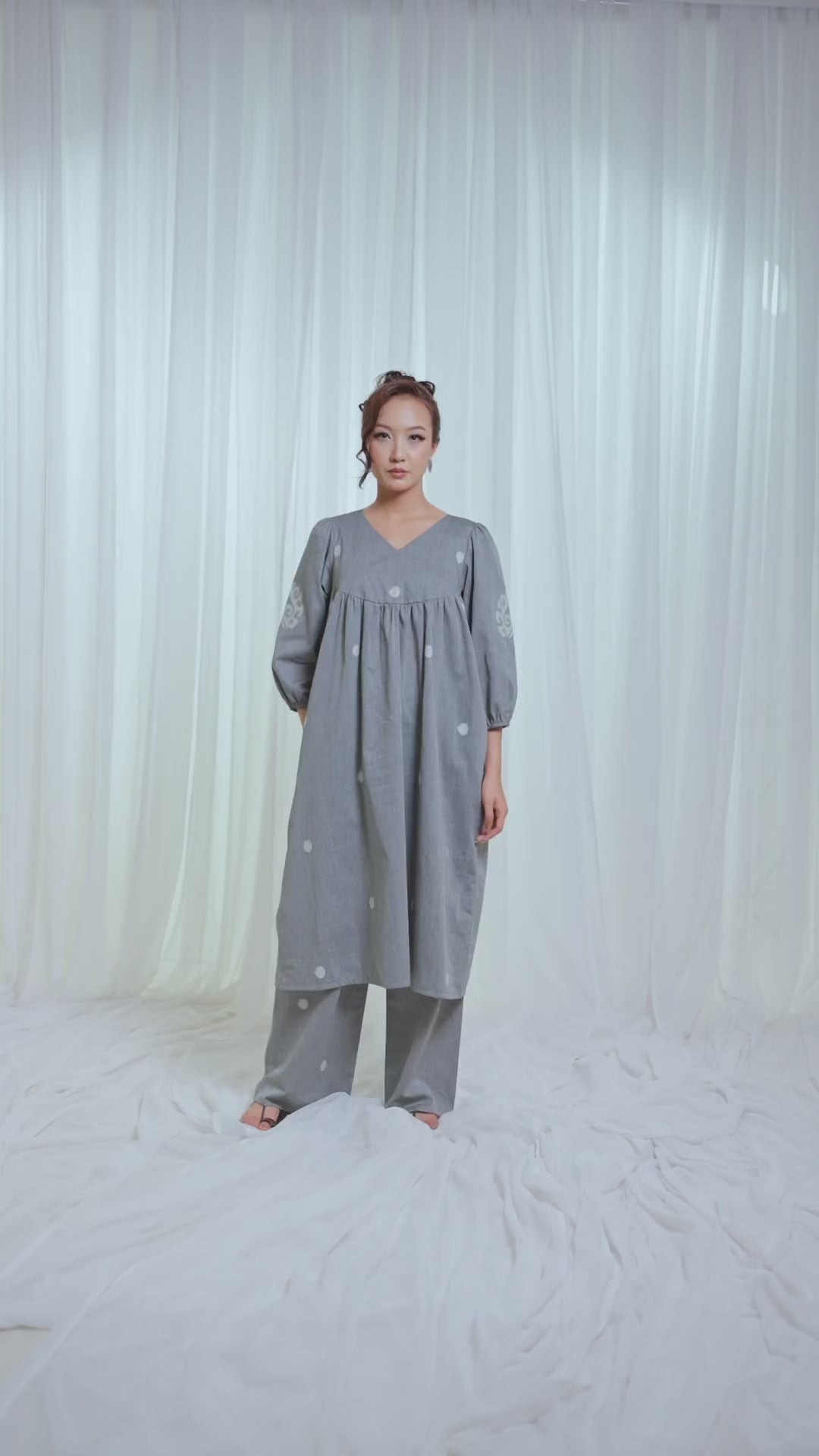 ETA Ebema – Black Kurti Set