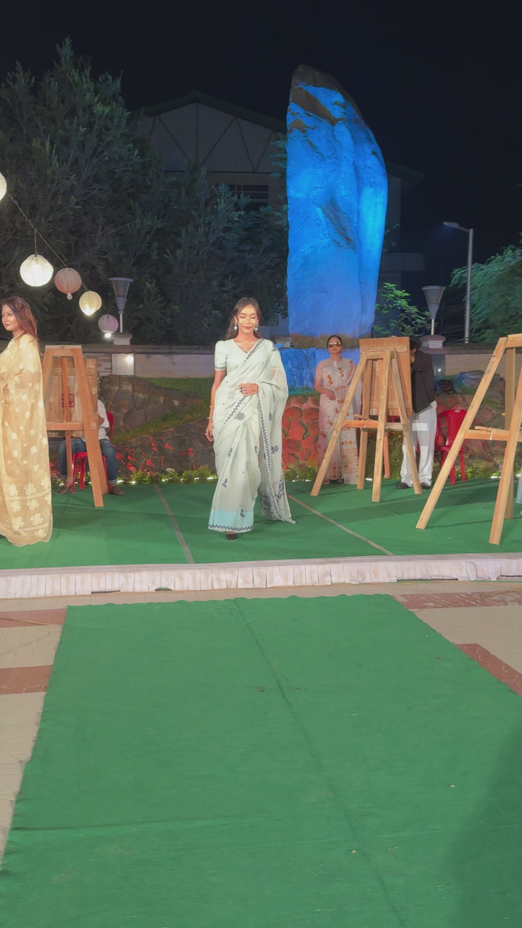 SS Saree – Turquoise